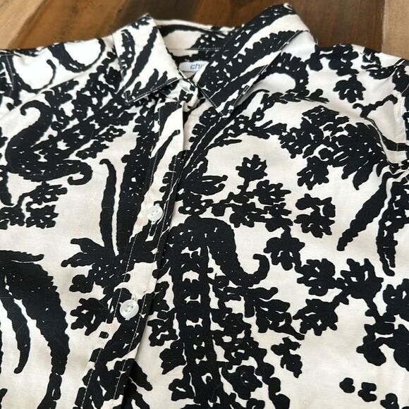 Chico’s SZ 0.5 No Iron Shirt - Picture 7 of 11